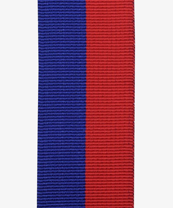 Universal, Karneval, Vereinsband, Ordensband Blau Rot (330)